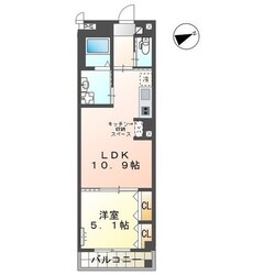 Aura横川の物件間取画像